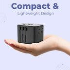 International Power Adapter with Four USB Charging Ports and Surge Protection All Vera Mart