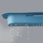 Telescopic Sink Organizer with Drain Grid and Raised Platform for Sponges All Vera Mart