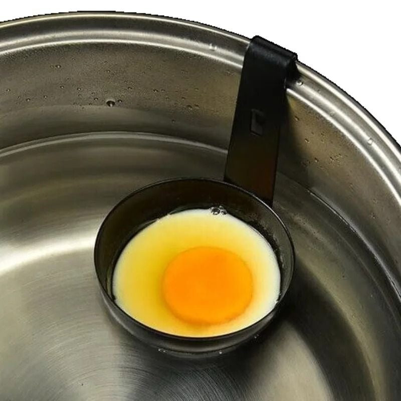 Nonstick Egg Poaching Mold with Attached Hook Clip All Vera Mart