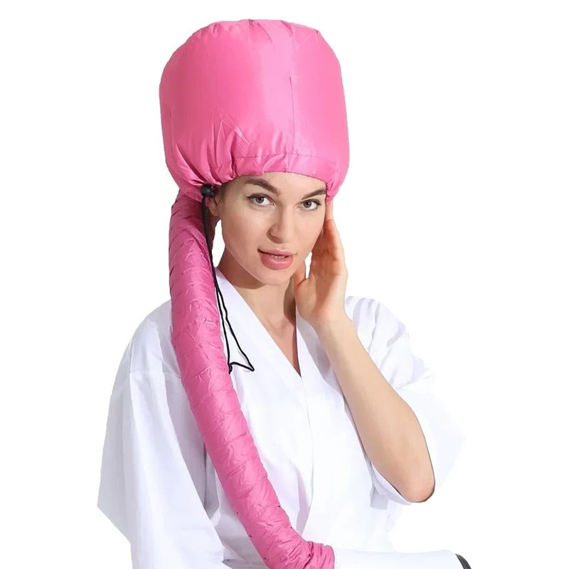 Hair Bonnet Dryer Cap with Adjustable Band for Hands Free Drying All Vera Mart