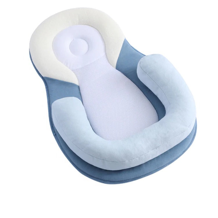 Contoured Infant Lounger with Cushioned Support for Supervised Playtime All Vera Mart