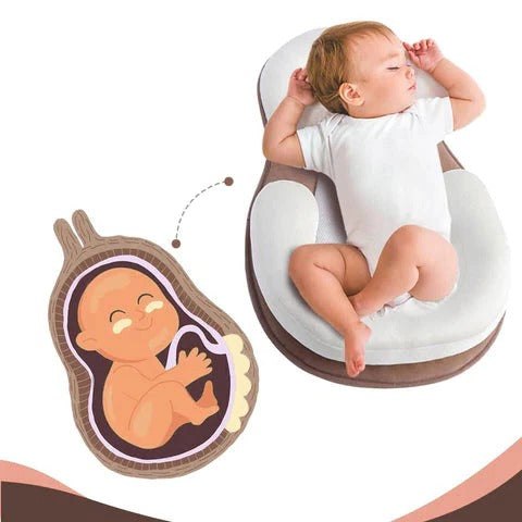 Contoured Infant Lounger with Cushioned Support for Supervised Playtime All Vera Mart