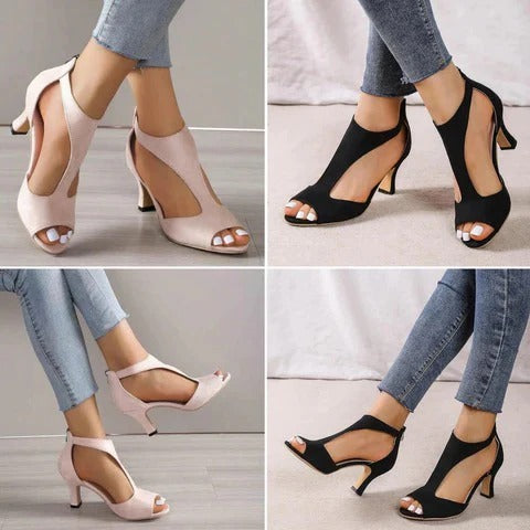 High Heel Pumps for Women with Curved Insole Support and Cushioned Interior All Vera Mart