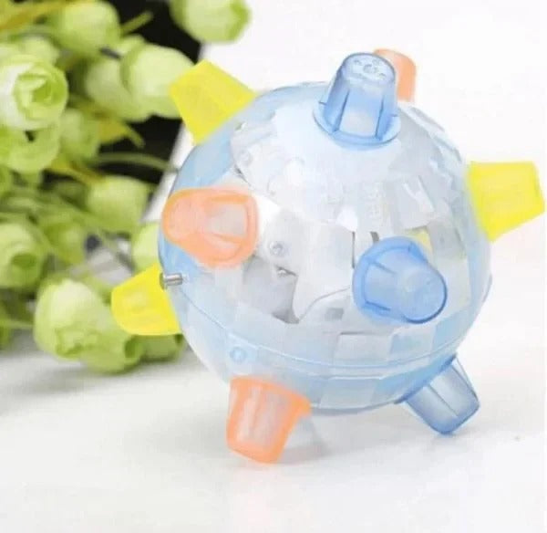 Touch-Activated Jumping Ball for Dogs with Unpredictable Bounce Pattern All Vera Mart