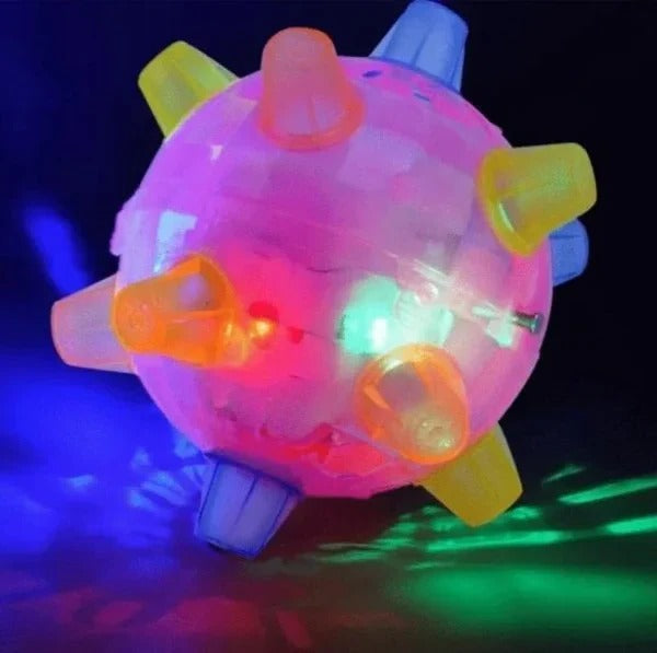 Touch-Activated Jumping Ball for Dogs with Unpredictable Bounce Pattern All Vera Mart