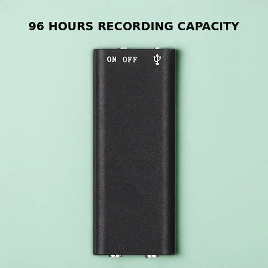 Sound-Triggered Digital Recorder with 32GB Storage and 96-Hour Battery All Vera Mart