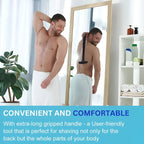 Back Shaver with Extended Handle and Detachable Head, Wet or Dry Use All Vera Mart