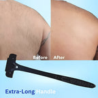 Back Shaver with Extended Handle and Detachable Head, Wet or Dry Use All Vera Mart