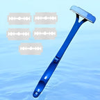 Back Shaver with Extended Handle and Detachable Head, Wet or Dry Use All Vera Mart