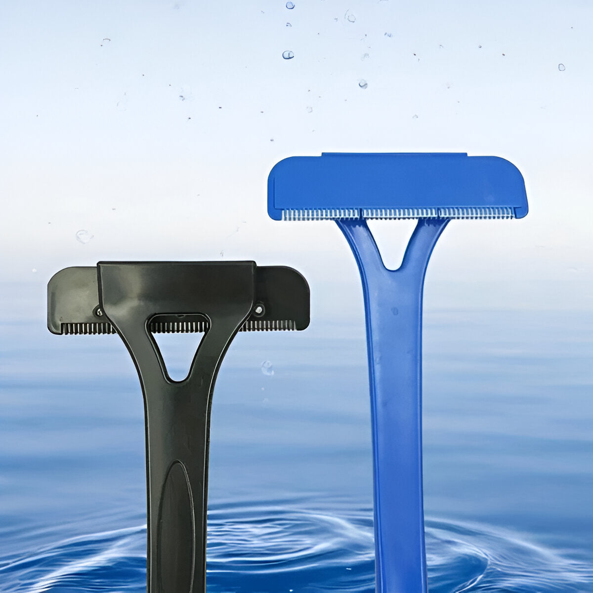 Back Shaver with Extended Handle and Detachable Head, Wet or Dry Use All Vera Mart