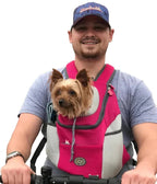 Small Pet Carrier Backpack with Ventilated Design and Dual Side Pockets All Vera Mart