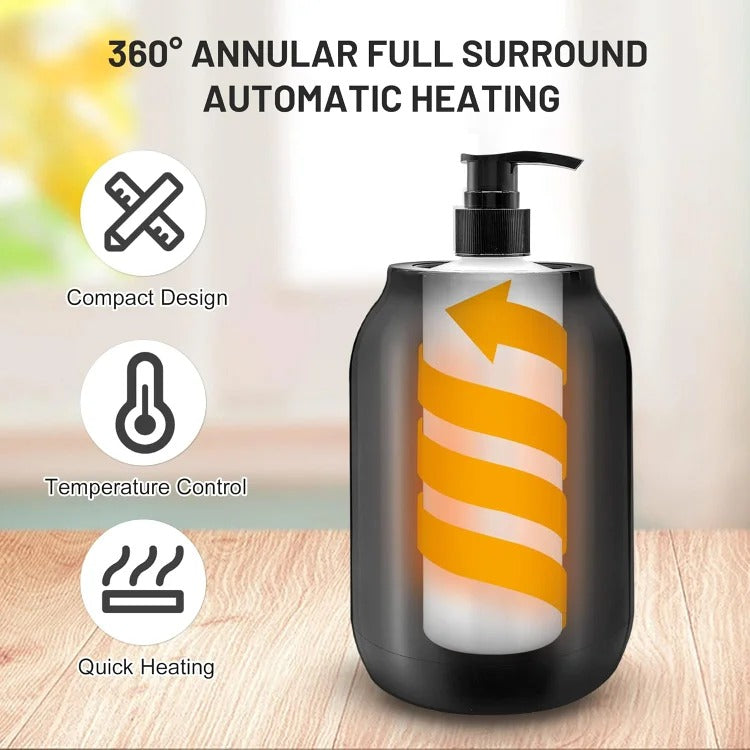 Electric Massage Oil Warmer with Digital Touch Display and Dual Heating Modes All Vera Mart