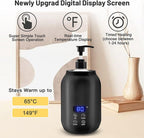 Electric Massage Oil Warmer with Digital Touch Display and Dual Heating Modes All Vera Mart