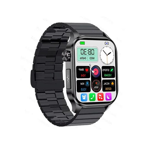 Smartwatch with 2.04 Inch AMOLED Display and Voice Control for Daily Activity Tracking All Vera Mart