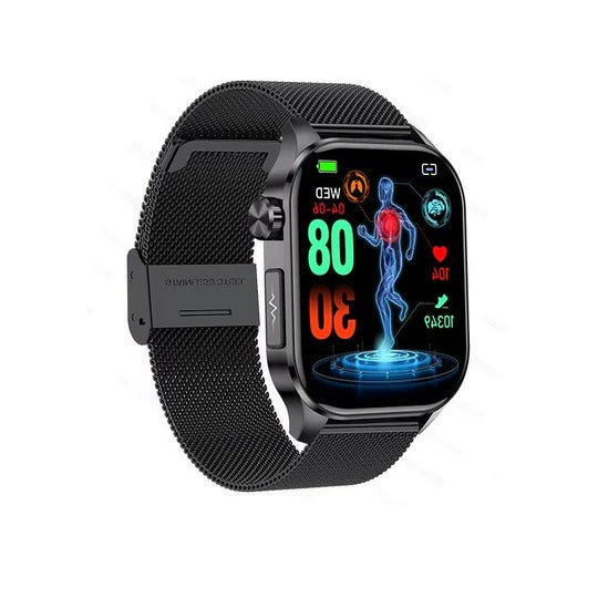 Smartwatch with 2.04 Inch AMOLED Display and Voice Control for Daily Activity Tracking All Vera Mart