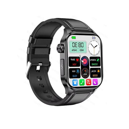 Smartwatch with 2.04 Inch AMOLED Display and Voice Control for Daily Activity Tracking All Vera Mart