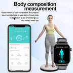 Smartwatch with 2.04 Inch AMOLED Display and Voice Control for Daily Activity Tracking All Vera Mart