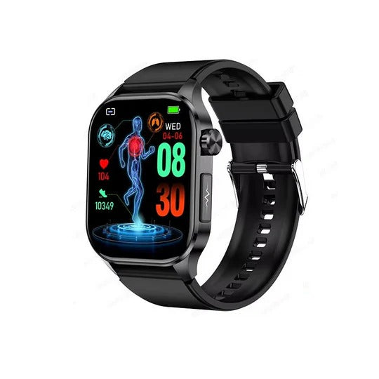 Smartwatch with 2.04 Inch AMOLED Display and Voice Control for Daily Activity Tracking All Vera Mart