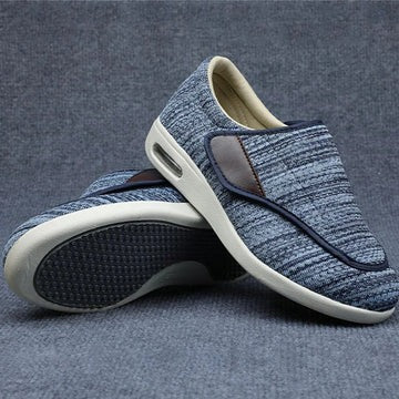 Women's Extra Wide Slip-On Shoes with Adjustable Top Strap and Flexible Upper All Vera Mart