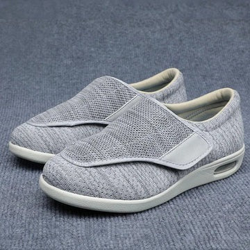 Women's Extra Wide Slip-On Shoes with Adjustable Top Strap and Flexible Upper All Vera Mart