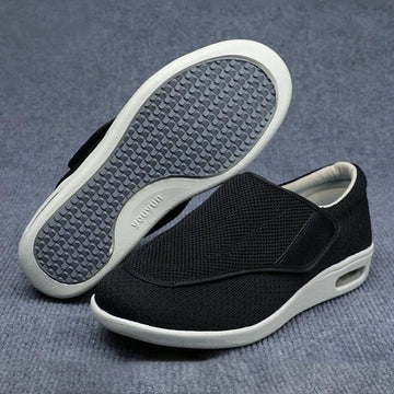 Women's Extra Wide Slip-On Shoes with Adjustable Top Strap and Flexible Upper All Vera Mart