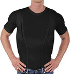 Compression Shirt with Dual Side Compartments and Quick Access, Machine Washable All Vera Mart