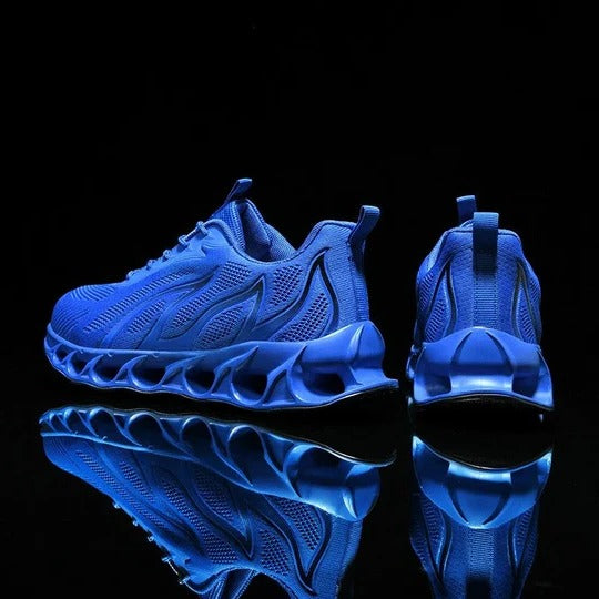 Men's Cushioned Running Shoes with Breathable Upper and Slip-Resistant Outsole All Vera Mart