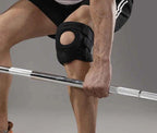Knee Support Brace with Side Stabilizers and Alignment Ring, Open Front Design All Vera Mart