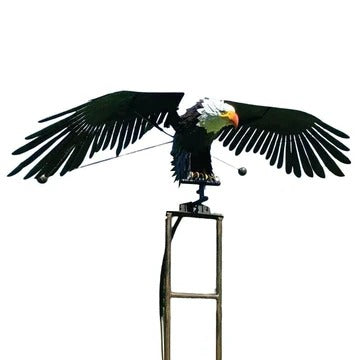 Wind Activated Bird Garden Figure with Jointed Movement and Ground Stake All Vera Mart
