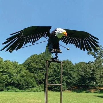 Wind Activated Bird Garden Figure with Jointed Movement and Ground Stake All Vera Mart