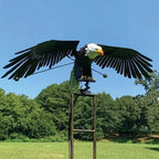 Wind Activated Bird Garden Figure with Jointed Movement and Ground Stake All Vera Mart