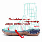 Women's Wide Toe Box Slip-On Flats with Cushioned Insole and Breathable Upper All Vera Mart