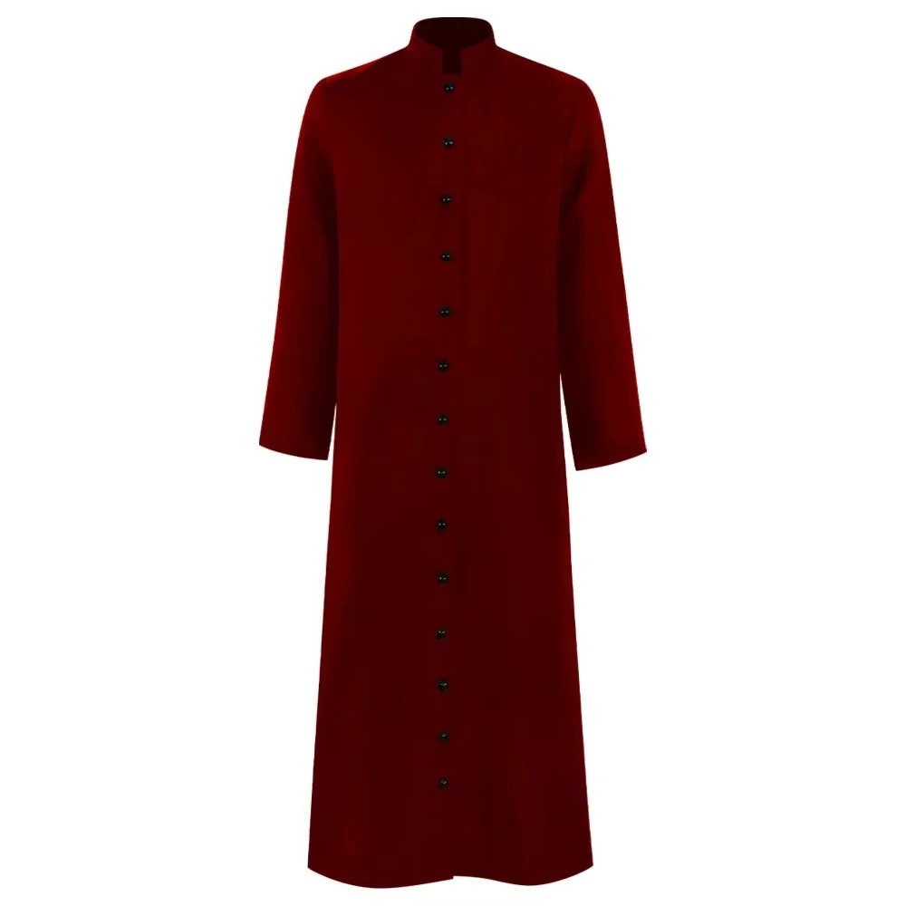 Medieval Flowing Robe with Pull-On Design and Extended Size Range, Multiple Colors All Vera Mart