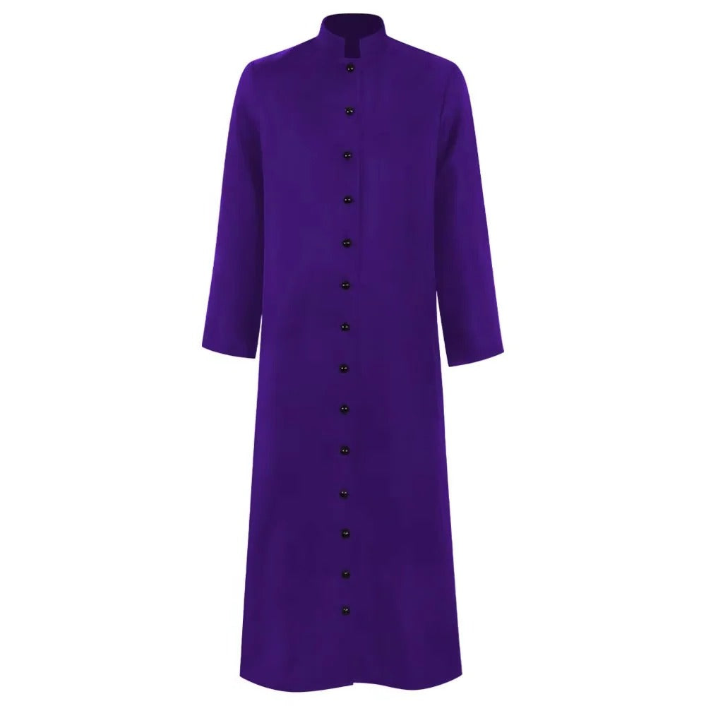 Medieval Flowing Robe with Pull-On Design and Extended Size Range, Multiple Colors All Vera Mart