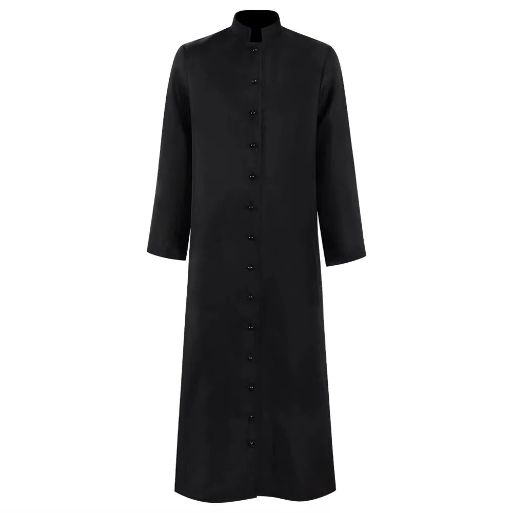 Medieval Flowing Robe with Pull-On Design and Extended Size Range, Multiple Colors All Vera Mart