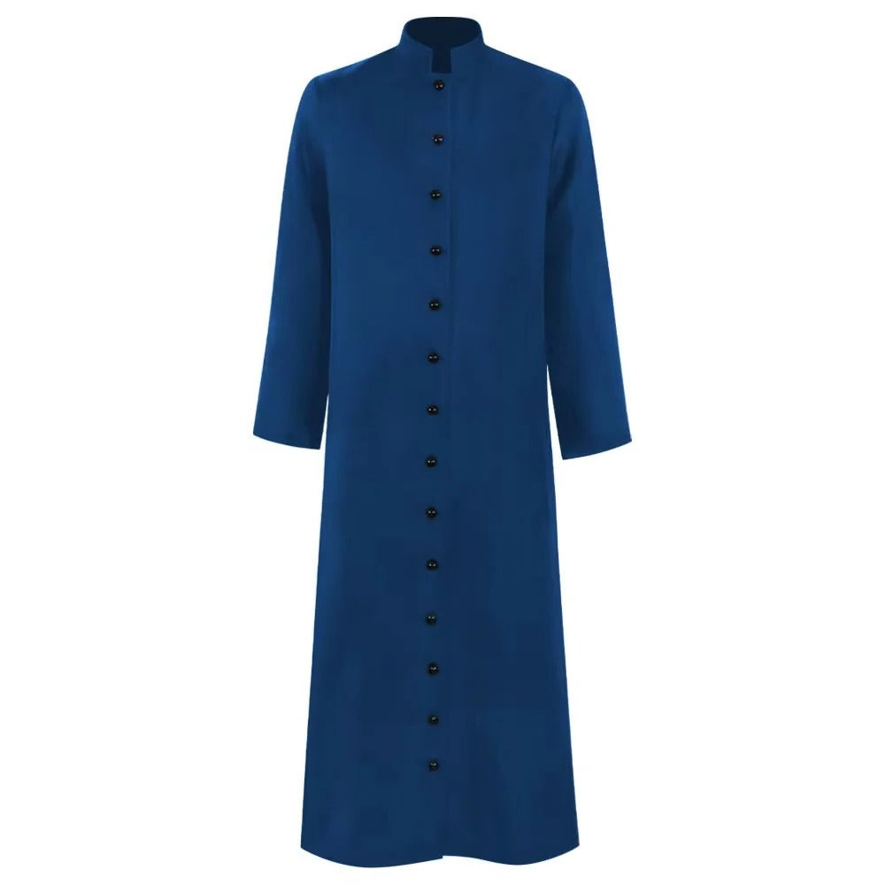 Medieval Flowing Robe with Pull-On Design and Extended Size Range, Multiple Colors All Vera Mart
