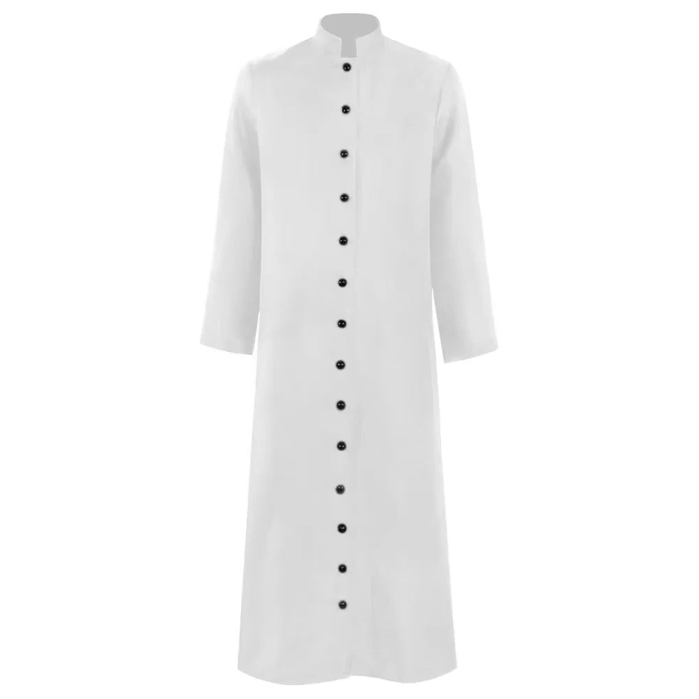 Medieval Flowing Robe with Pull-On Design and Extended Size Range, Multiple Colors All Vera Mart