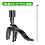Four Prong Weed Puller with Foot Lever and Non-Slip Handle for Standing Use All Vera Mart