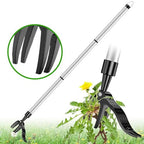 Four Prong Weed Puller with Foot Lever and Non-Slip Handle for Standing Use All Vera Mart