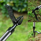 Four Prong Weed Puller with Foot Lever and Non-Slip Handle for Standing Use All Vera Mart