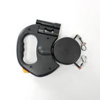 Dual Retractable Dog Leash with 360 Degree Swivel and Built-In Light All Vera Mart