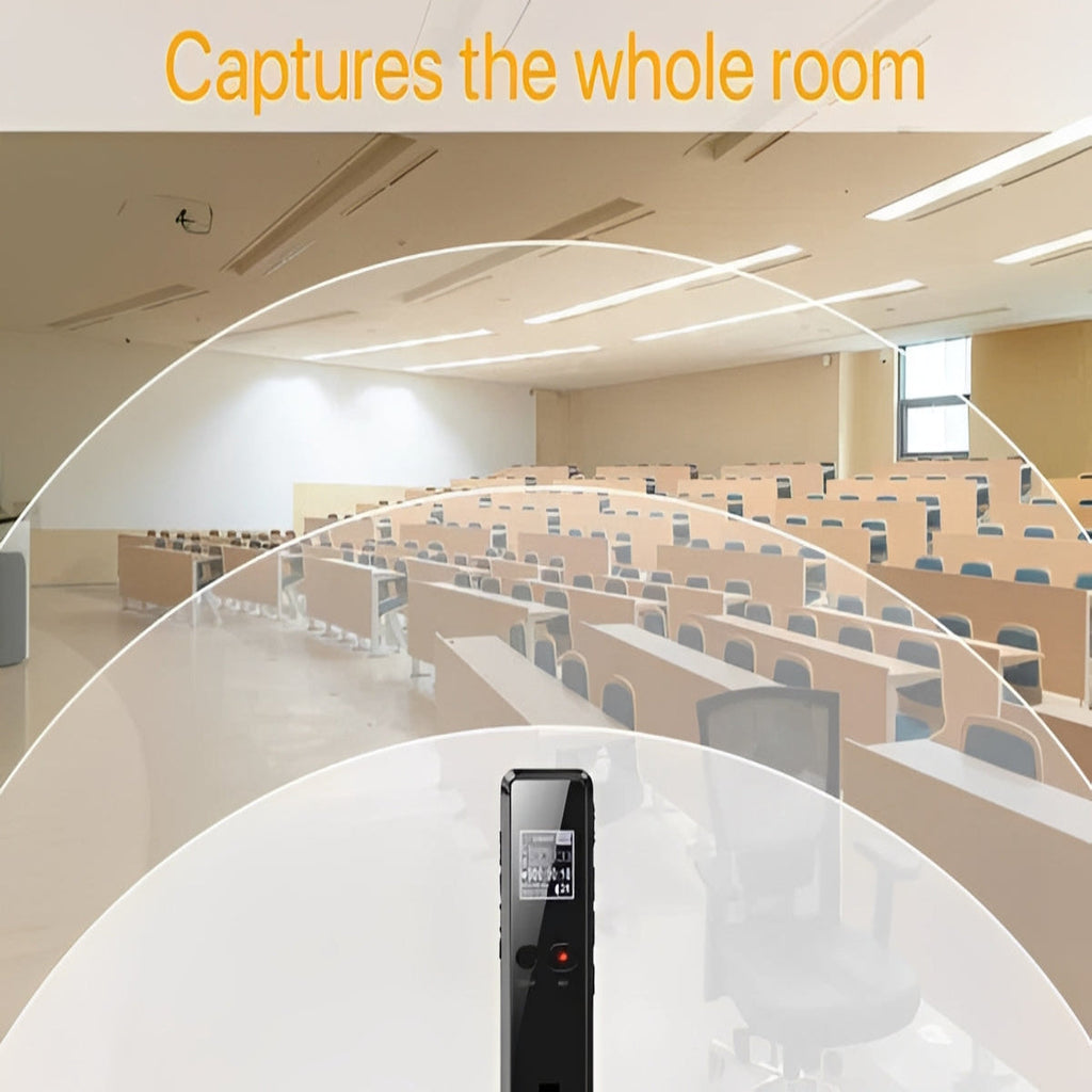 Portable Voice Recorder with Noise Reduction and 35-Hour Battery Life, 16GB Storage All Vera Mart
