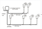10Pcs LED Low Voltage 12V 5W Landscape Light 3000K Garden Outdoor Spotlight IP65 allveramart