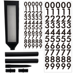 NEW! Solar Powered Address Stake - Wireless LED Light House Number -Customizable allveramart