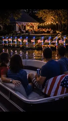 8-Piece Flag Light Set – 4th of July Decorations with 8 Lighting Modes – Ideal for Independence Day Pathways, Gardens, and Yard Decor allveramart