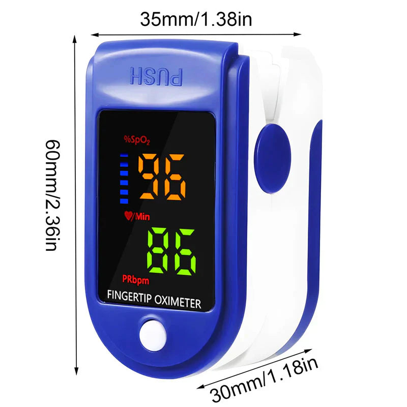 Fingertip Oxygen Meter with HD LED Display and Advanced Sensors All Vera Mart