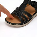 Women's Comfortable Sandals with Contoured Footbed and Adjustable Straps, Cushioned Midsole All Vera Mart