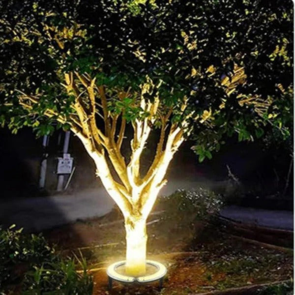 Outdoor LED Spotlight with Ground Spike and Mounting Kit for Garden Trees All Vera Mart