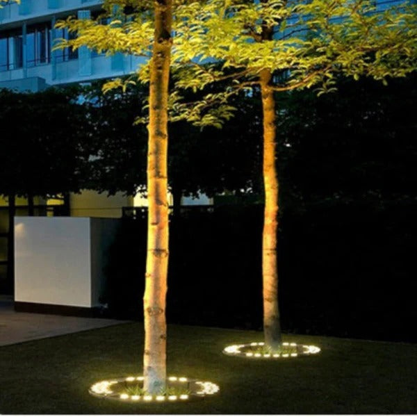 Outdoor LED Spotlight with Ground Spike and Mounting Kit for Garden Trees All Vera Mart