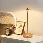 Rechargeable LED Desk Lamp with Touch Control and 3-Mode Dimmable Light, Compact Design All Vera Mart